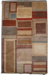 7’10”X10’2” Rug Gabbeh Design made with vegetable dyes