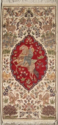 2’11”X5’4” Rug Pak Persian Hunting shakargha