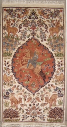 3’0”X5’0” Rug Pak Persian Hunting shakargha