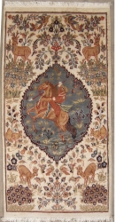 3’0”X5’1” Rug Pak Persian Hunting shakargha