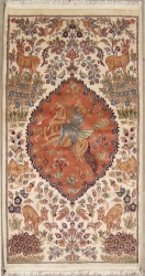 3’1”X5’1” Rug Pak Persian Hunting shakargha