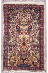 2’0”X3’1” Rug Pak Persian Hunting shakargha