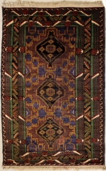 3’6”X5’7” Rug Tribal Balochi