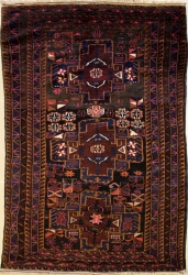 3’4”X6’8” Rug Tribal Balochi