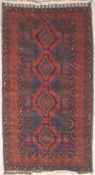 3’8”X5’9” Rug Caucasian Tribal Design