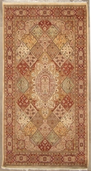 6’3”X9’5” Rug  Pak Persian Bakthary Design