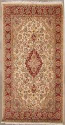 4’7”X7’6” Rug  Pak Persian kashan Design