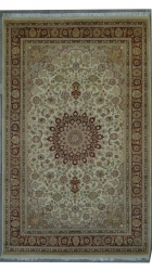 6’2”X9’5” Rug  Pak Persian kashan Design