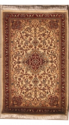 2’7”X4’3” Rug  Pak Persian kashan Design