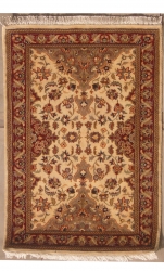 2’7”X4’0” Rug  Pak Persian kashan Design