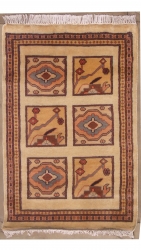 2’7”X4’1” Rug Pak Bakhtiari