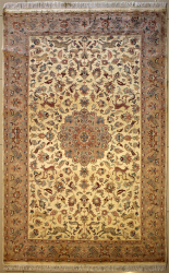 5’0”X7’10” Rug Pictorial Hunting Shikargah