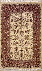 3’1”X5’2” Rug Pak Persian Ivory White Colour