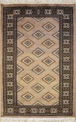 3’0”X4’10” Rug Pak Jaldar Beige Color