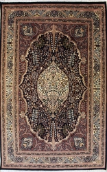 4’6”X7’1” Rug Pak Persian Design Blue Color