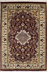 3’0”X5’1” Rug Pak Persian Design Red, Rust Color