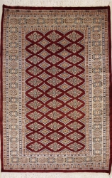 4’0”X6’4” Rug Pak Jaldar Red, Rust Color