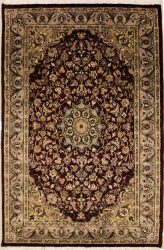 4’0”X6’2” Rug Pak Persian Design Red, Rust Color