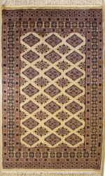 2’11”X4’11” Rug Pak Jaldar Ivory, White Color