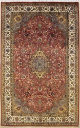 5’1”X8’3” Rug Pak Persian Design Pink Color