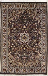 3’1”X5’2” Rug Pak Persian Design Chocolate Color