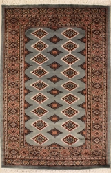 3’0”X4’11” Rug Pak Jaldar Gray, Sky Blue Color