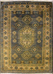 4’1”X6’2” Rug Ziegler Chobi Design Gray,SkyBlueColor