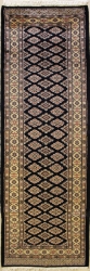 2’7”X9’0” Rug Pak Jaldar Black Color