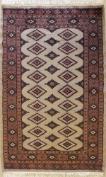 3’1”X5’1” Rug Pak Jaldar Beige Color