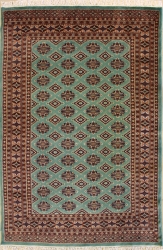 4’0”X6’2” Rug Pak Jaldar Design Firozy Color