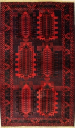 3’9”X7’1” Rug Tribal Balochi