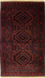 3’5”X6’4” Rug Tribal Balochi