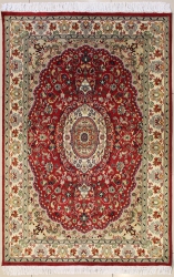 4’1”X6’4” Rug Floral