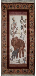 3’0”X5’3” Rug Pak Persian Hunting Shakargha